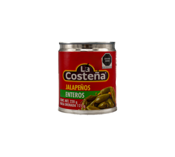 Jalapeños Entero La Costeña
